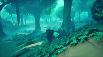 Game Level Asset Testing Forest Walkthrough (Unreal Engine 5)(devlog)