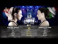 CFL- Marina Spasic vs Donatella Panu HD