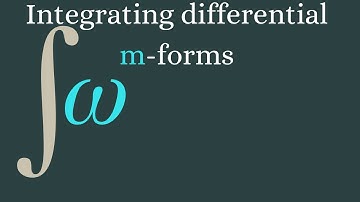 Differential Forms | Integrating m-forms.