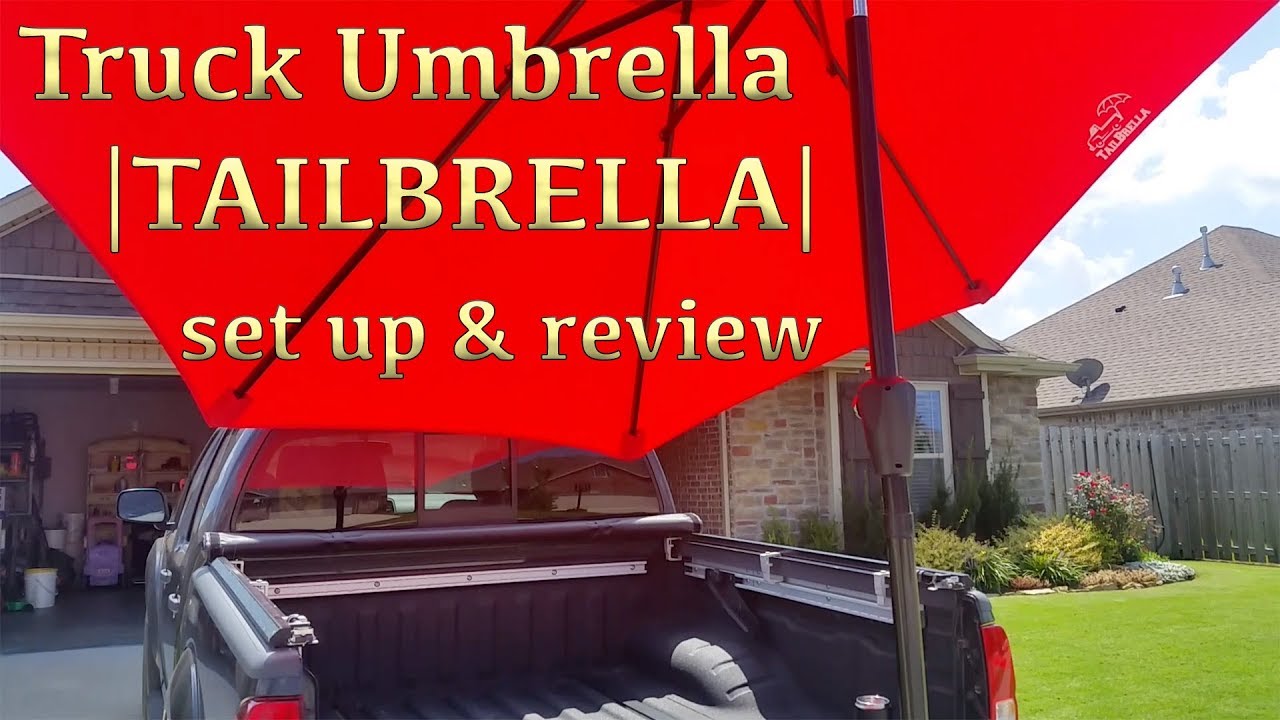 Truck Umbrella TAILBRELLA How To Install & Review YouTube