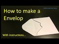 How to make your own envelop  babloo tips and tricks