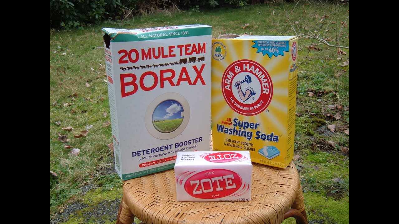 DIY laundry detergent powder with GAIN, ZOTE, and FOCA under 50 for a