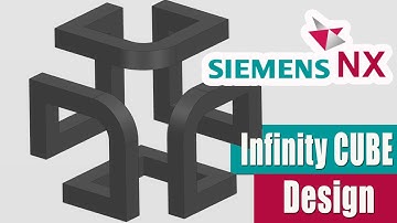 Infinity Cube Design NX 1926 | Mirror Tool Tutorial | Design in NX #NX