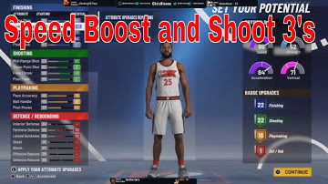 NBA 2K21 PG Piechart Breakdown Blue/Green 1 Build Video