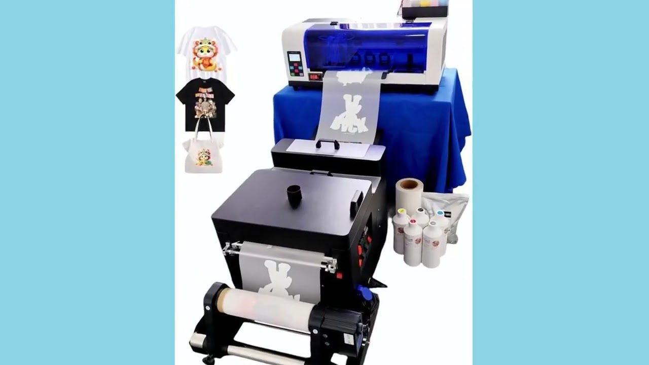 WJTZXY A3 Plus XP600 DTF Printer Review : Fast Printing, Shaking Dryer, Full Bundle & Best Support