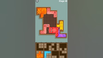 Puzzle Cats - Gameplay Walkthrough (iOS & Android) Stage 48 #videogames #gaming #shorts