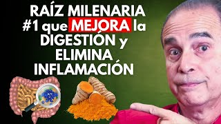 RAÍZ MILENARIA #1 que MEJORA la DIGESTIÓN y ELIMINA INFLAMACIÓN (Cómo Tomarla)