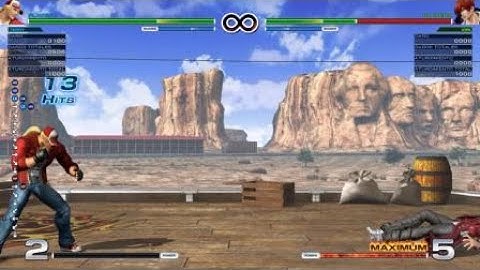 THE KING OF FIGHTERS XIV - Terry advanced cancel