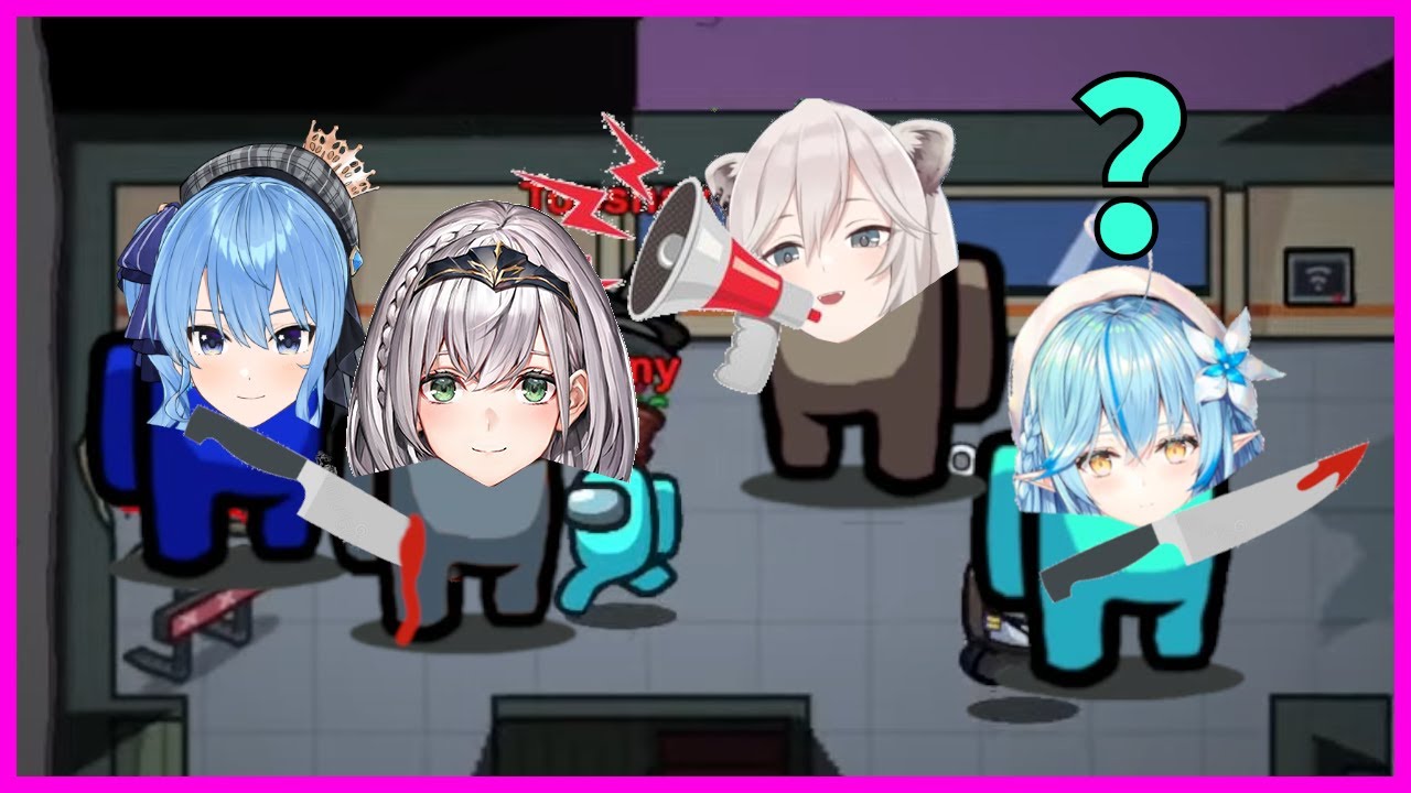 Lamy's failed double kill - Holo Among Us (Multi-POV)[Hololive]