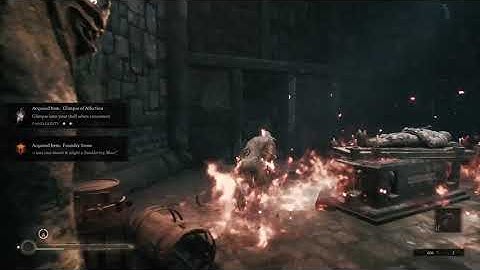 Mortal Shell - Finding the Foundry Stone / Upgrading the Smoldering Mace