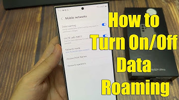 Samsung Galaxy S24/S24+/Ultra: How to Turn On/Off Data Roaming