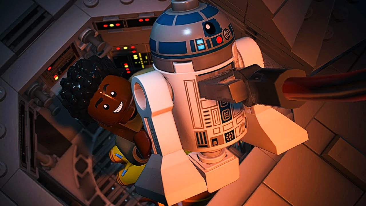 Millennium Falcon Hyperspace Chase Scene - Lego Star Wars The Skywalker ...