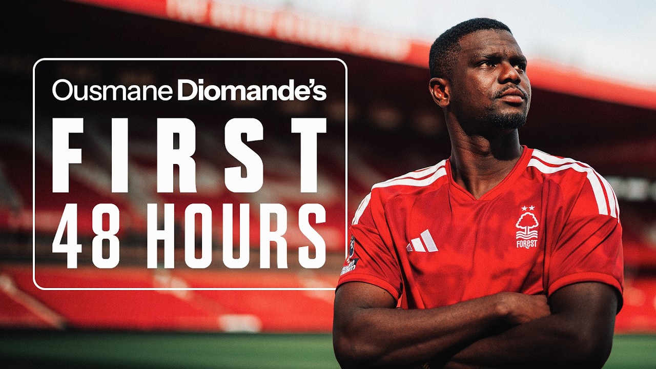 Ousmane Diomande's First 48 Hours at Nottingham Forest 🇨🇮 🎬