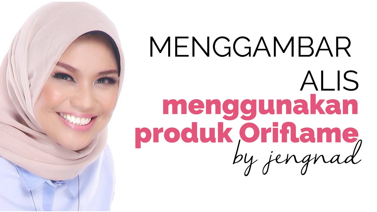 Tutorial Menggambar Alis Produk Oriflame YouTube