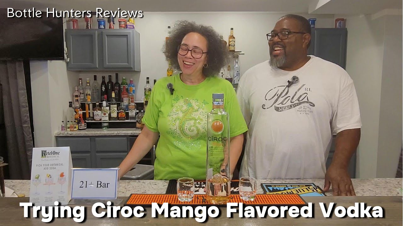 Trying Ciroc Mango Flavored Vodka 