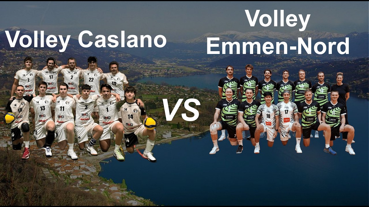 Volley Caslano 0:3 Volley Emmen-Nord