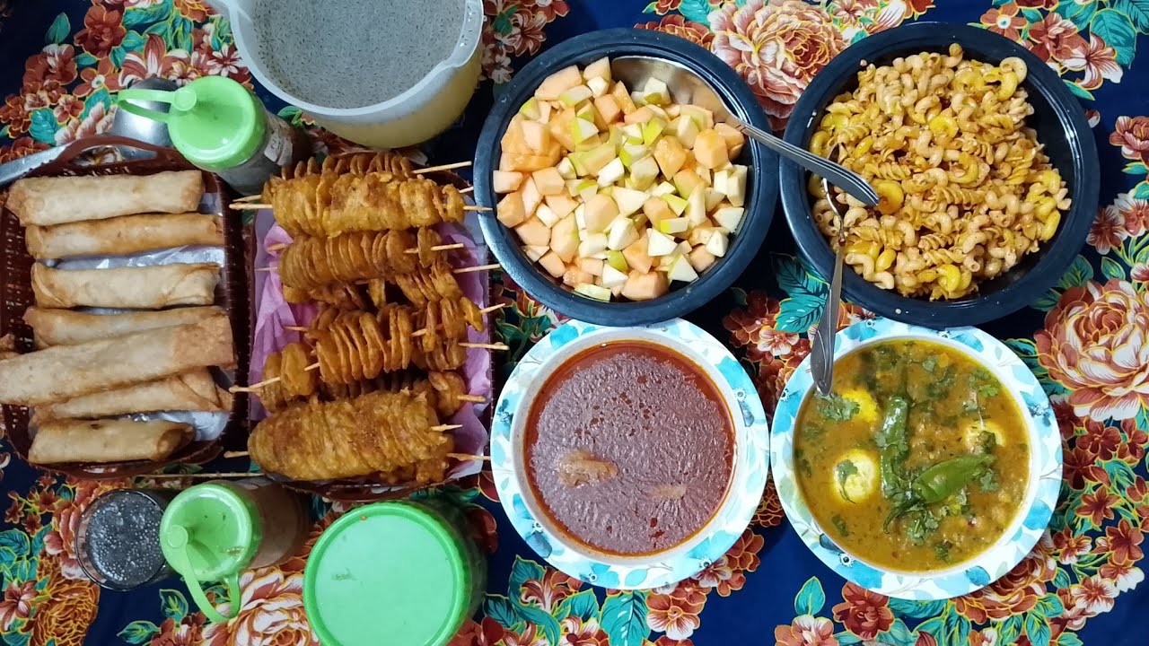 Paanchvi shayari aftari stick potato ki recipe 👍 white chana ande ki recipe 👍😋