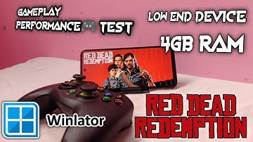 Red Dead Redemption Winlator -Low End device only 4GB RAM #youtube #gaming #rdr #winlator #yt #setup