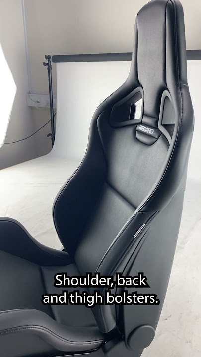 RECARO Sportster CS in black artificial leather, now at an even lower price!
