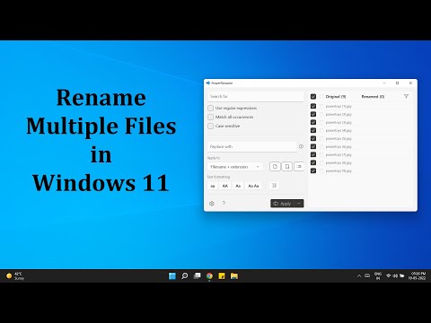 How to Rename Multiple Files in Windows 11