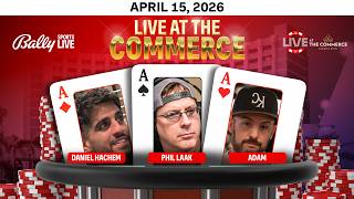 Phil Laak/daniel Hachem/adam Play High Stakes Pot Limit Omaha $10/$20/$40 Plo- Live At The Commerce