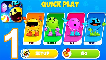 PAC-MAN Party Royale - Gameplay Walkthrough Part 1 - Tutorial (iOS)