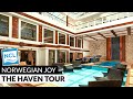 Norwegian Joy | The HAVEN Private Spaces | Full Walkthrough Tour | 4K