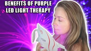 🟣 PURPLE LED LIGHT THERAPY BENEFITS FOR YOUR SKIN AND YOUR MIND