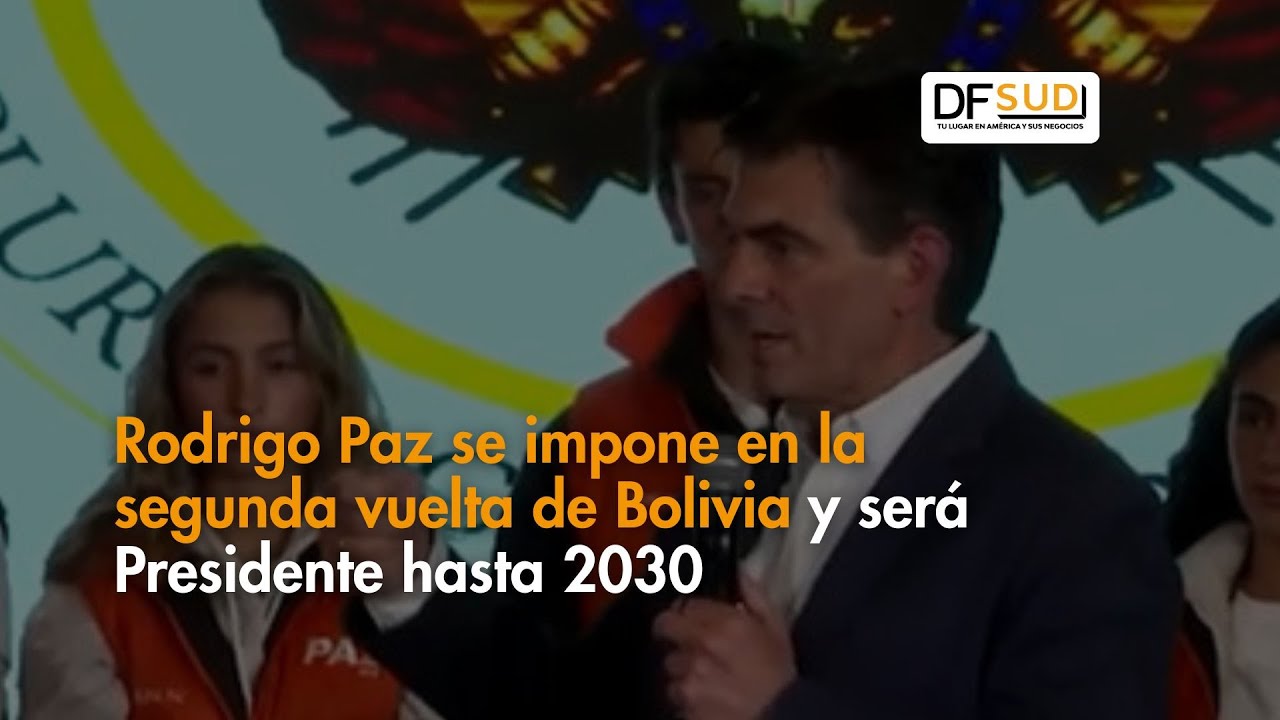 Rodrigo Paz se impone en la segunda vuelta de Bolivia y será Presidente ...