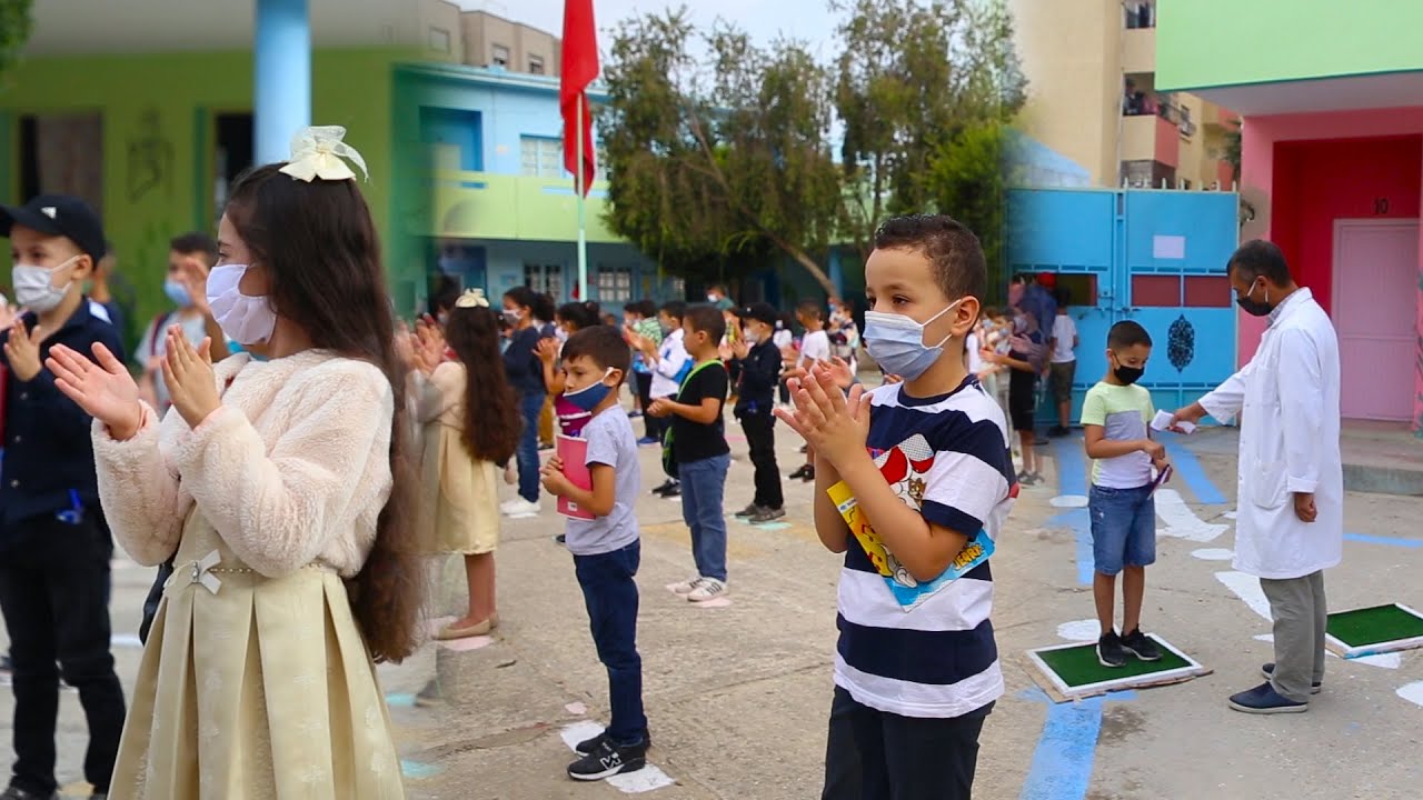 شاهد ردود فعل التلاميذ بطنجة بعد عودة التعليم الحضوري للمؤسسات التعليمية