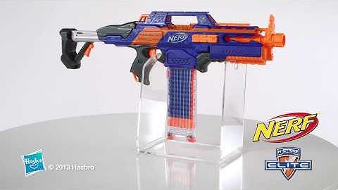 NERF Elite - Rapidstrike CS18 Blaster - Demo Video