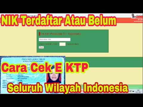 Cara cek apakah KTP sudah terdaftar? Inilah Cara Cek NIK KTP Secara Online untuk Daftar P3K 2021