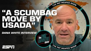'A DIRTY MOVE': Dana White reacts to USADA-UFC split, Conor McGregor & more! | The Pat McAfee Show