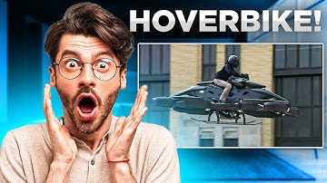 A HOVERBIKE. I want one!!