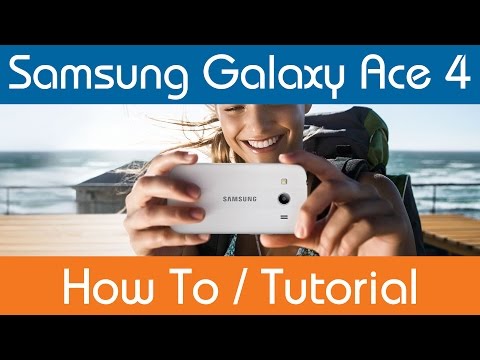 How To Remove & Replace Battery/Back Cover - Samsung Galaxy Ace 4