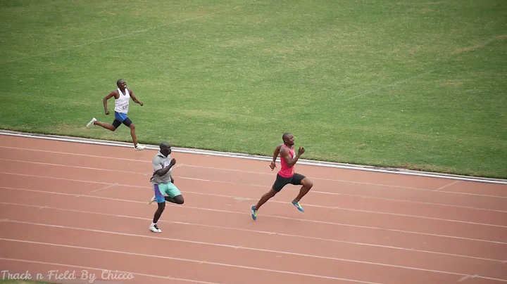 Martin Simiyu - 100m Men Masters