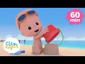 La canción de la playa  y más canciones infantiles con Cleo y Cuquín | Familia Telerin