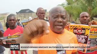 COMMUNITIES CRYOUT AS RESIDENTS PROTEST DEADLY QUARRY OPERATIONS IN ABUJA