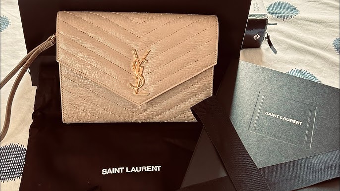 YSL Saint Laurent Monogramed Wallet on Chain Review & Buying Guide – Au  Fait Finds