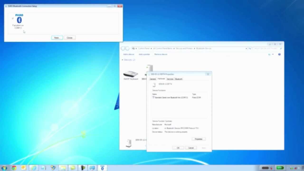Connecting to the FARO Edge via Bluetooth YouTube