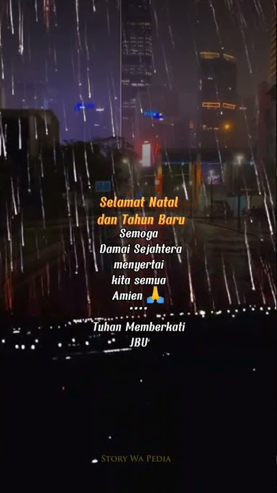 STORY WA MERRY CHRISTMAS 2021 || UCAPAN SELAMAT HARI NATAL DAN TAHUN BARU