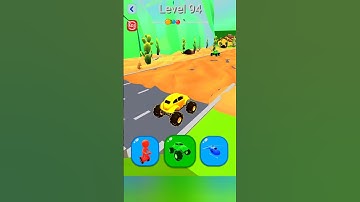 Shape-Shifting 🚗🚁🛥️ | New Hyper Casual Game 🔥| #shorts #short #shapeshifting  #gameplay #shortsfeed