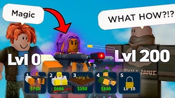 Noob TROLLS Pros with Engineer Tower… (TDS Roblox)