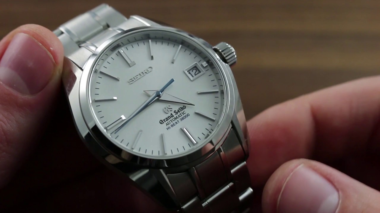 Grand Seiko SBGH001 Automatic Hi-Beat 36,000 Showcase Review - YouTube