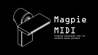 Play video: Magpie MIDI - An Adaptive MIDI/Interface Harmonica