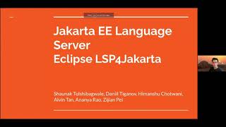 Language Server for Jakarta EE - Fall 2021 Final Presentation