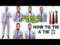 How to tie a tie    sida loo xiro taayga bashkabashiir7791