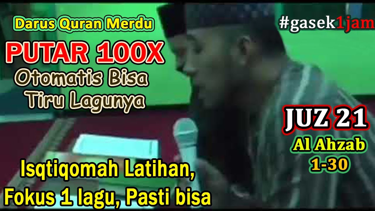 DARUS QURAN MERDU SANTRI GASEK 1 JAM FULL  | Kang Alfan - Semaan Quran