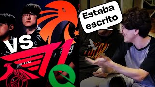 ESTRAL VS T1 - REACCIÓN SORTEO DEL #MSI2024 - #LLA