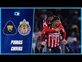 ¡Increíble final! Chivas vence 2-1 a Pumas con 3 goles y un penal errado en la última jugada ⚽